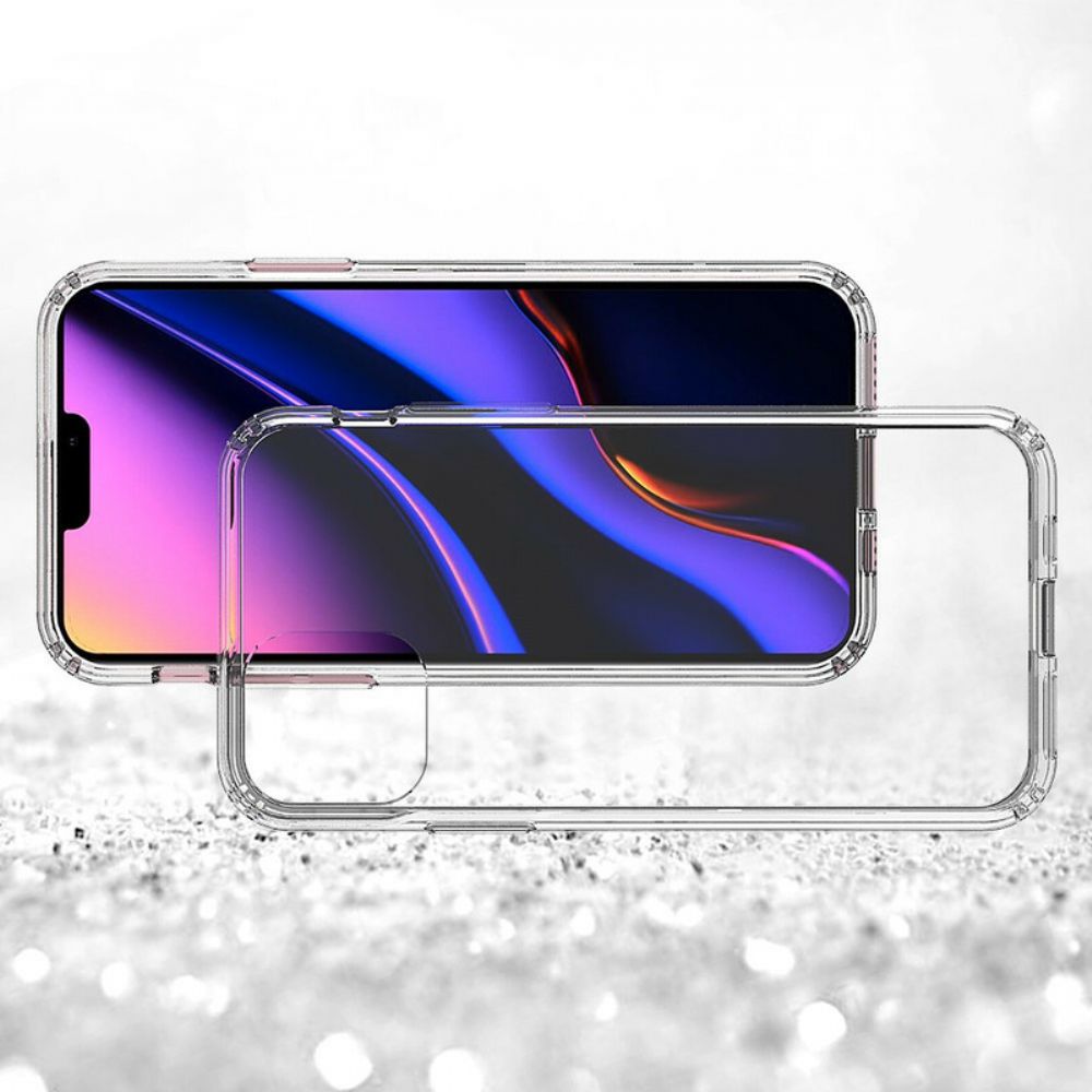 Hoesje voor iPhone 11 Pro Max Transparant Hybride Ontwerp