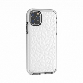 Hoesje voor iPhone 11 Pro Max Transparante Diamanttextuur