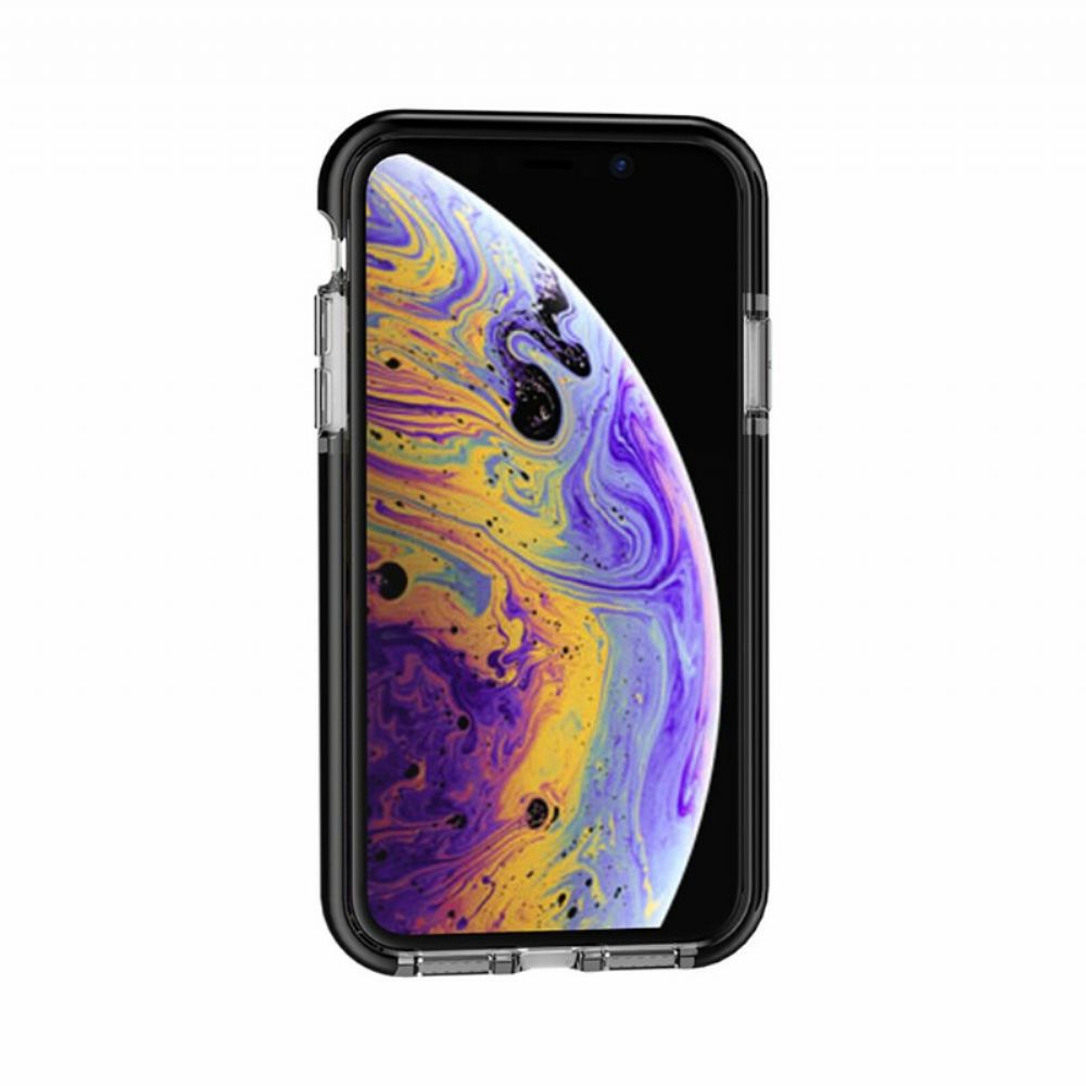 Hoesje voor iPhone 11 Pro Max Transparante Diamanttextuur