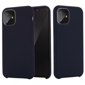 Hoesje voor iPhone 11 Pro Max Vloeibare Siliconen