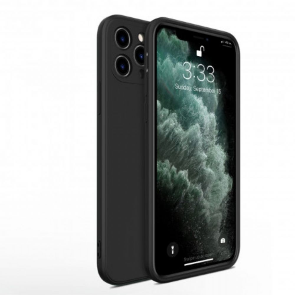 Hoesje voor iPhone 11 Pro Max X-level Vloeibare Siliconen