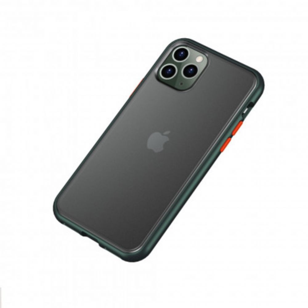 Telefoonhoesje voor iPhone 11 Pro Max Hybride Gekleurde Knoppen