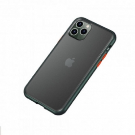 Telefoonhoesje voor iPhone 11 Pro Max Hybride Gekleurde Knoppen