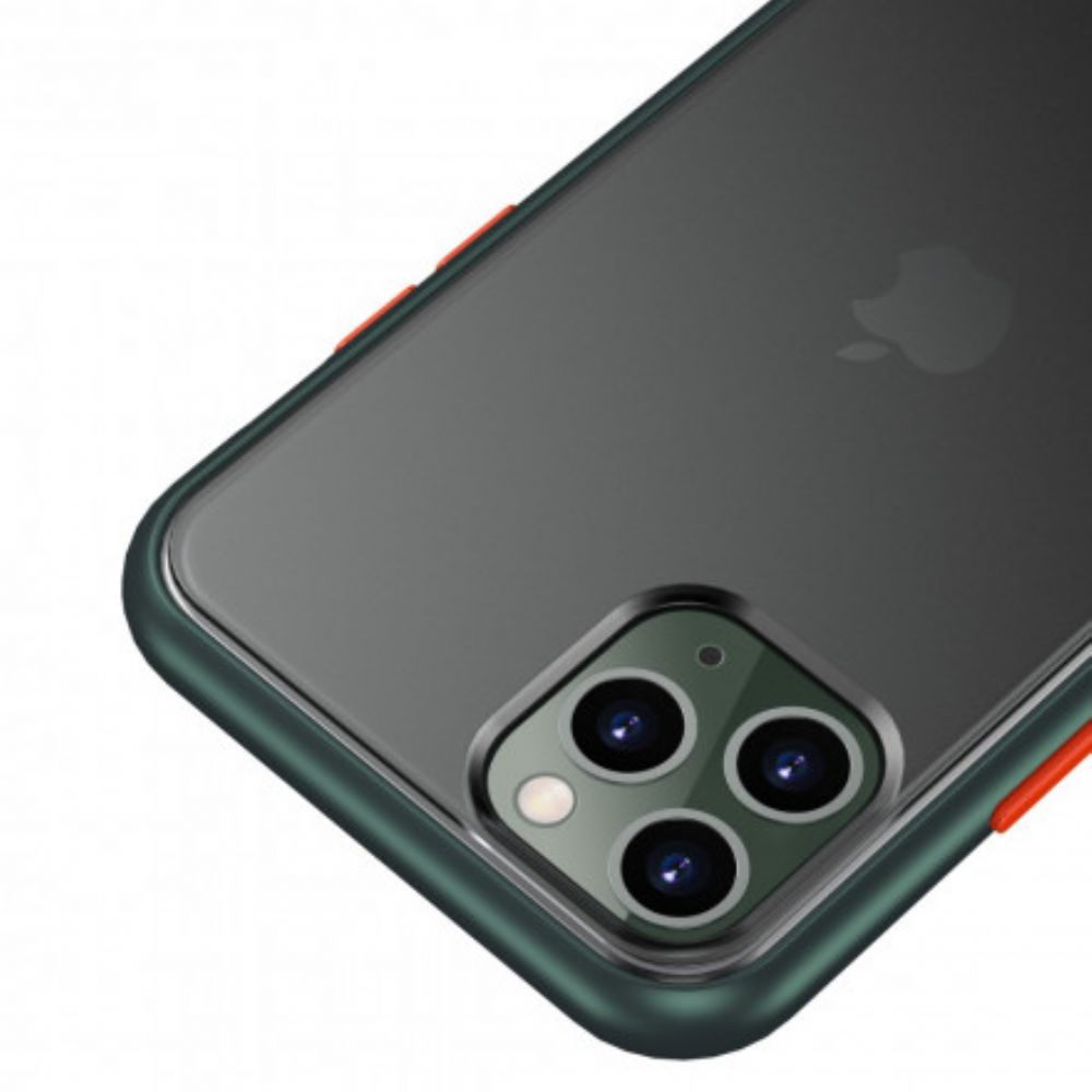 Telefoonhoesje voor iPhone 11 Pro Max Hybride Gekleurde Knoppen