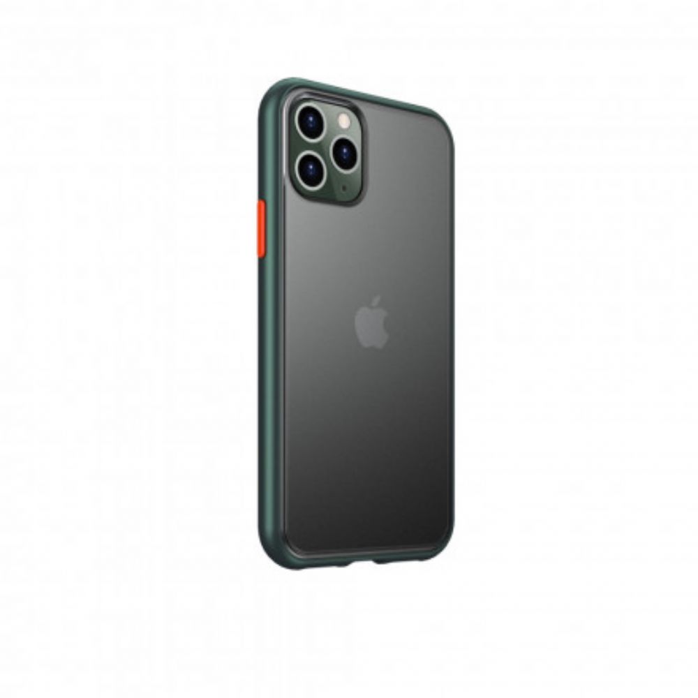 Telefoonhoesje voor iPhone 11 Pro Max Hybride Gekleurde Knoppen