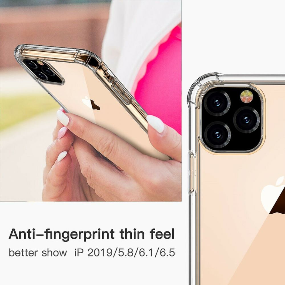 Telefoonhoesje voor iPhone 11 Pro Max Transparant Leeu-ontwerp