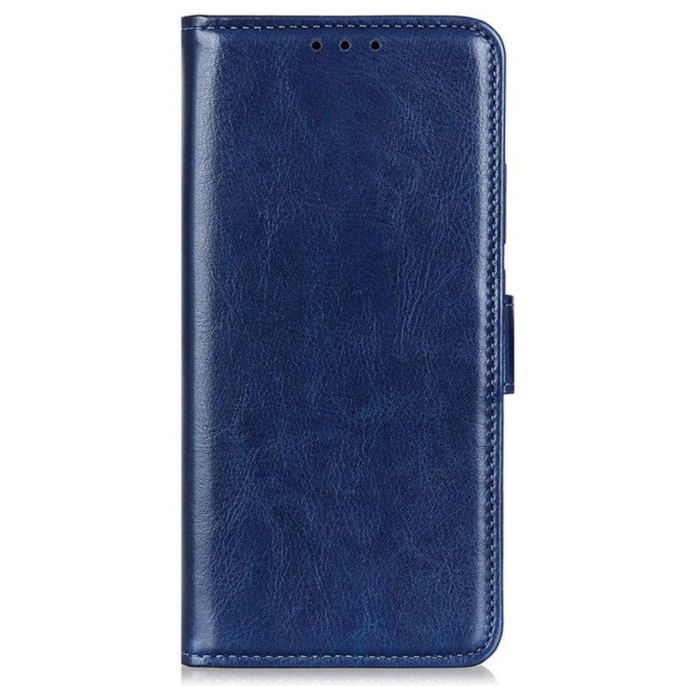 Folio-hoesje voor Xiaomi Redmi Note 12 5G Imitatie Lakleer