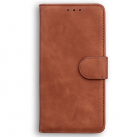 Folio-hoesje voor Xiaomi Redmi Note 12 5G Kunstleer Effen