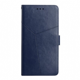 Folio-hoesje voor Xiaomi Redmi Note 12 5G Met Ketting Y Strappy-ontwerp