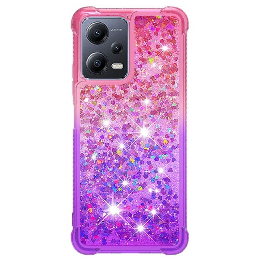 Hoesje voor Xiaomi Redmi Note 12 5G Kleur Pailletten