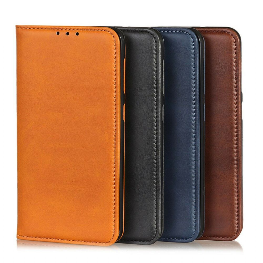 Bescherming Hoesje voor Xiaomi Redmi Note 8 Folio-hoesje Klassiek Splitleer