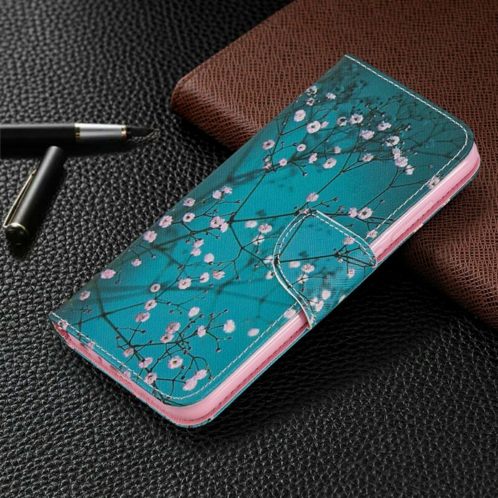 Flip Case voor Xiaomi Redmi Note 8 Bloeiende Boom