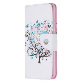 Flip Case voor Xiaomi Redmi Note 8 Bloemrijke Boom