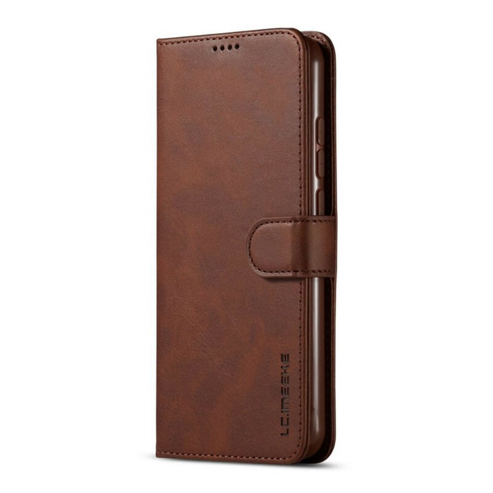 Folio-hoesje voor Xiaomi Redmi Note 8 Lc.imeeke Leereffect