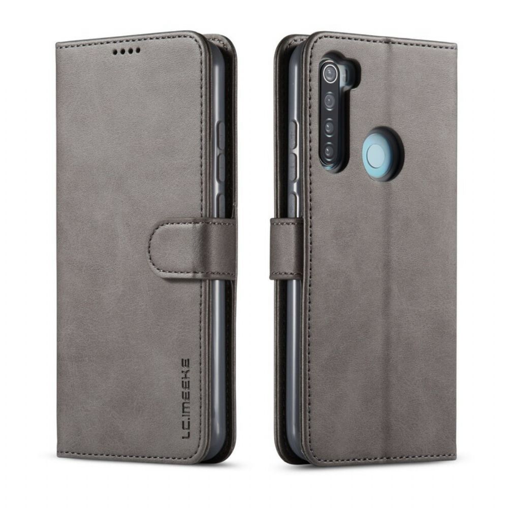 Folio-hoesje voor Xiaomi Redmi Note 8 Lc.imeeke Leereffect