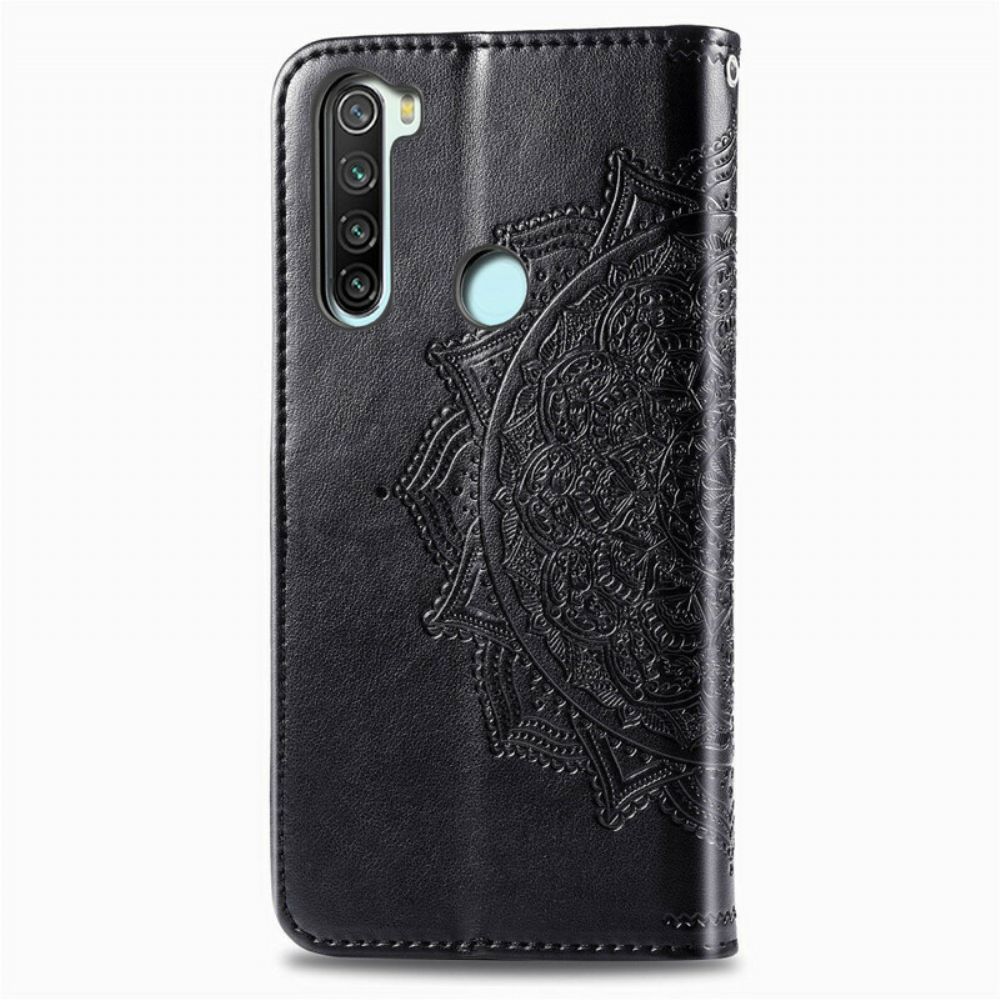 Folio-hoesje voor Xiaomi Redmi Note 8 Mandala Van Middelbare Leeftijd