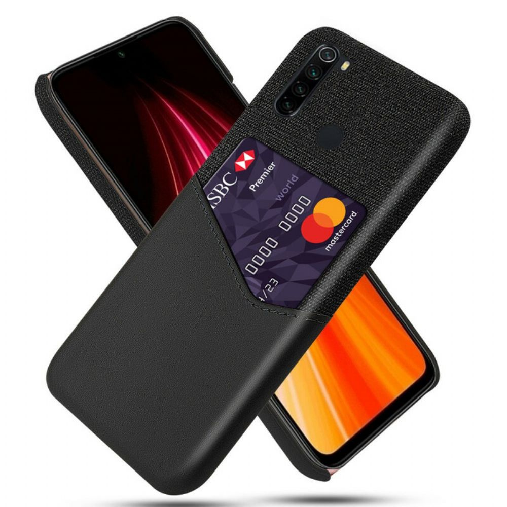 Hoesje voor Xiaomi Redmi Note 8 Ksq-kaarthouder