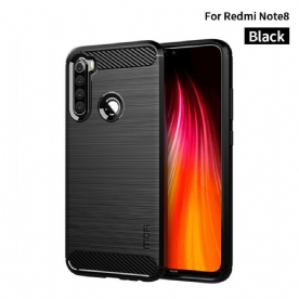 Hoesje voor Xiaomi Redmi Note 8 Mofi Geborstelde Koolstofvezel