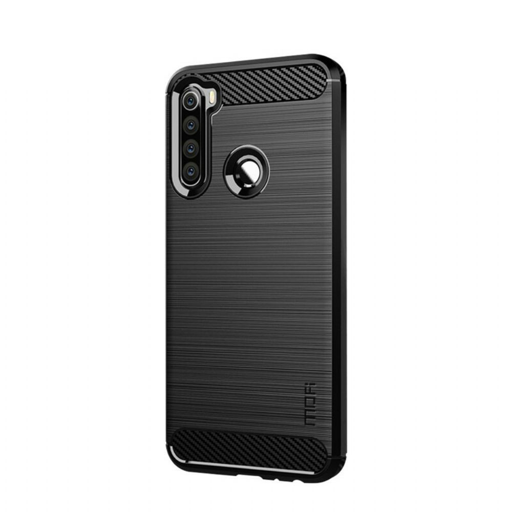 Hoesje voor Xiaomi Redmi Note 8 Mofi Geborstelde Koolstofvezel