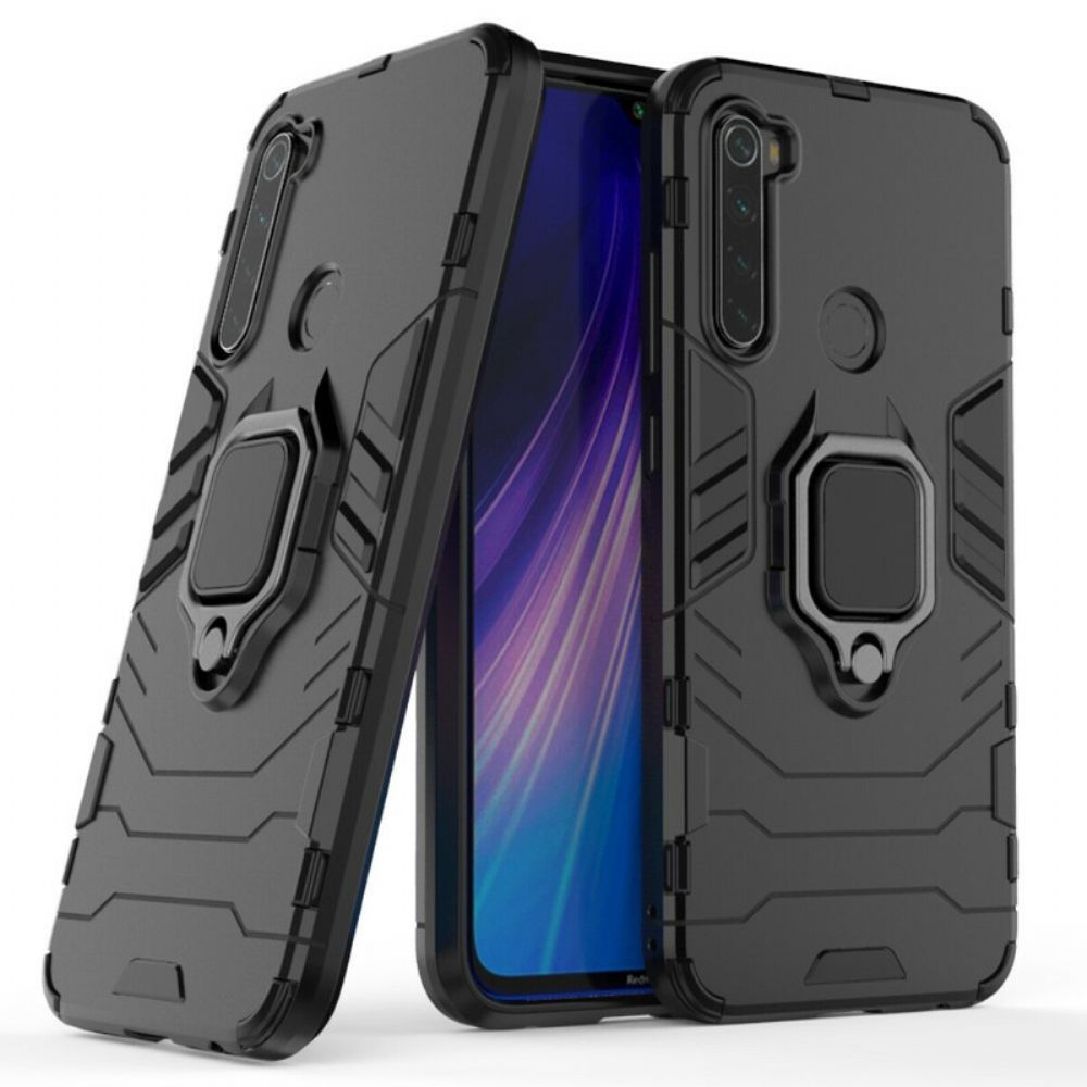 Hoesje voor Xiaomi Redmi Note 8 Resistente Ring