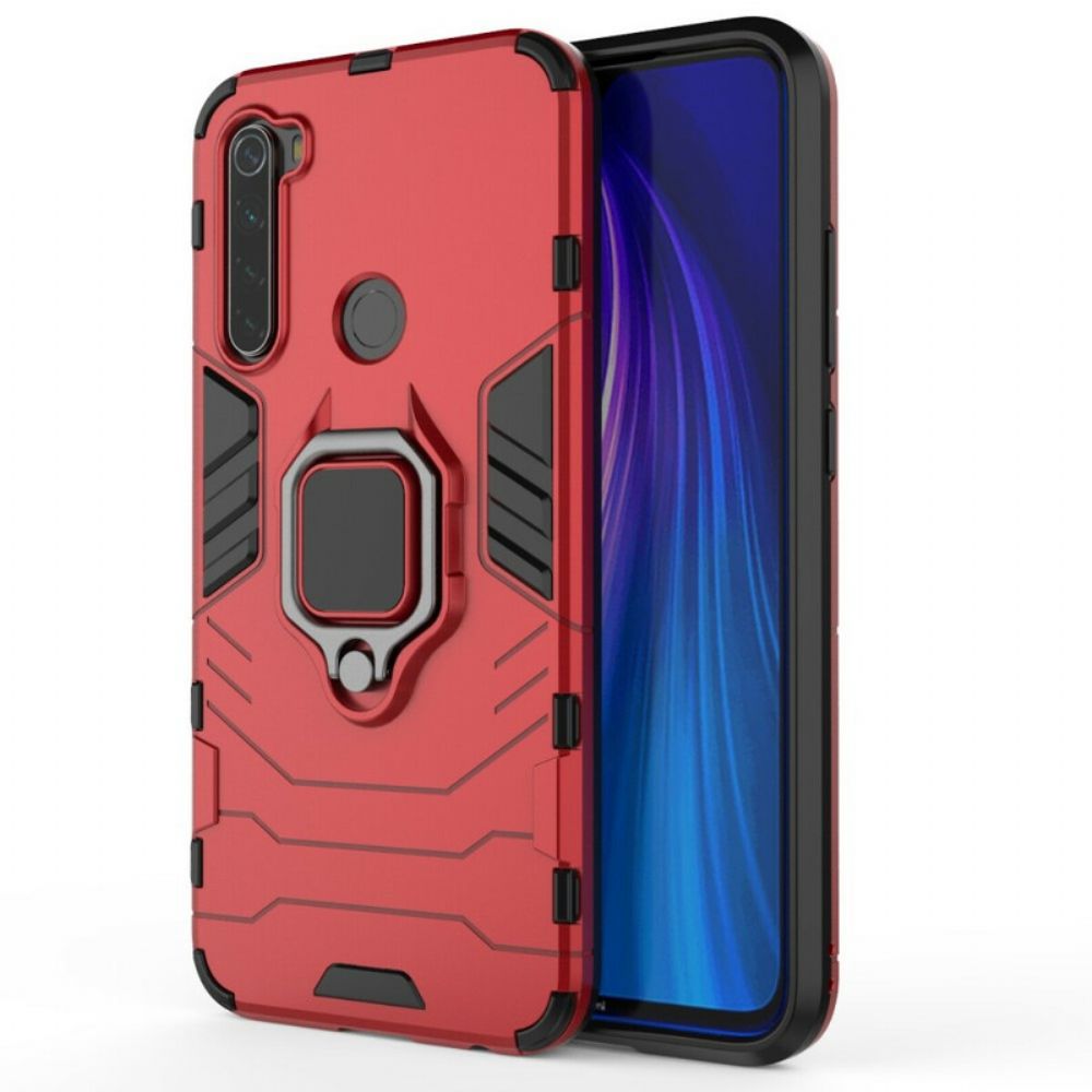 Hoesje voor Xiaomi Redmi Note 8 Resistente Ring