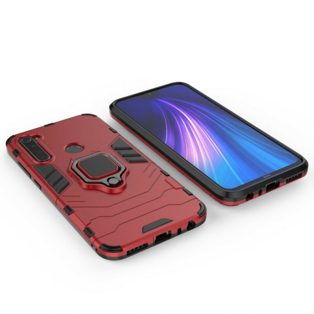 Hoesje voor Xiaomi Redmi Note 8 Resistente Ring