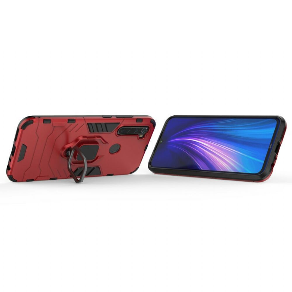 Hoesje voor Xiaomi Redmi Note 8 Resistente Ring