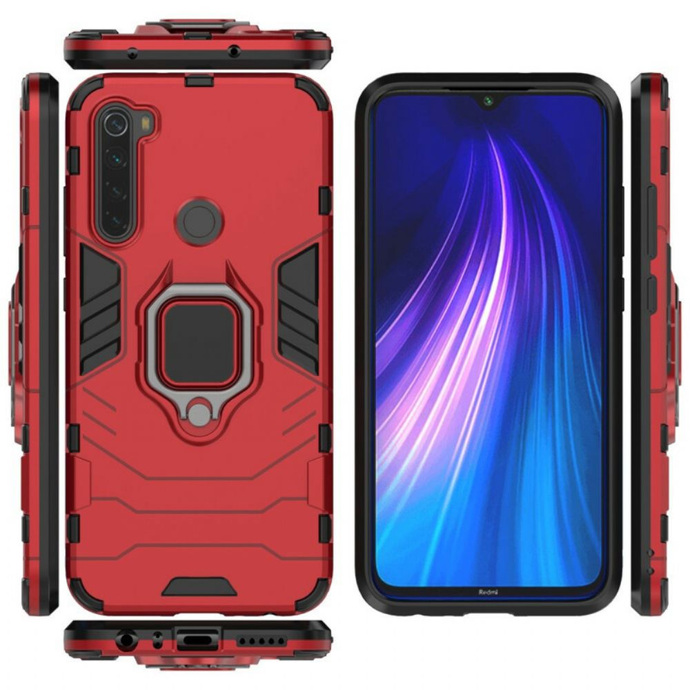 Hoesje voor Xiaomi Redmi Note 8 Resistente Ring