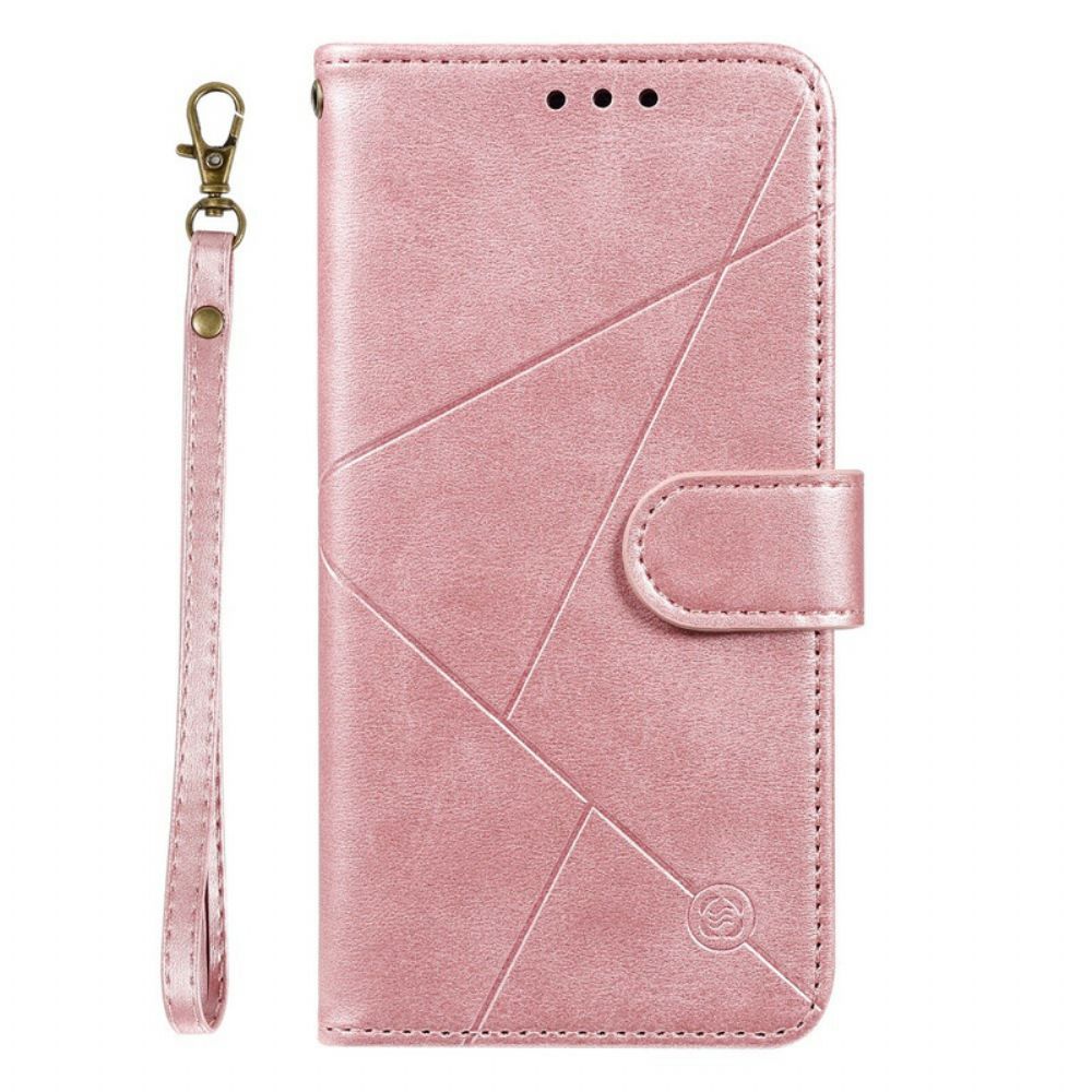 Leren Hoesje voor Xiaomi Redmi Note 8 Diamant Kunstleer