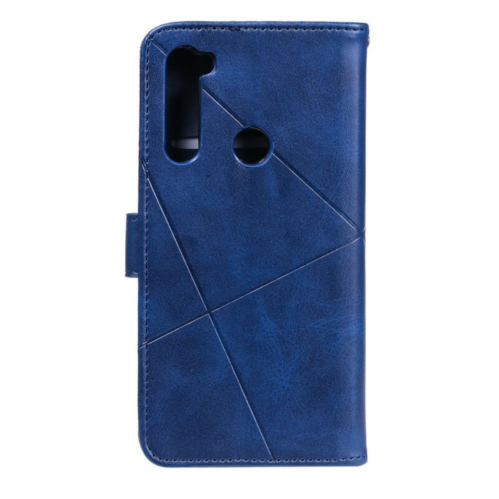 Leren Hoesje voor Xiaomi Redmi Note 8 Diamant Kunstleer