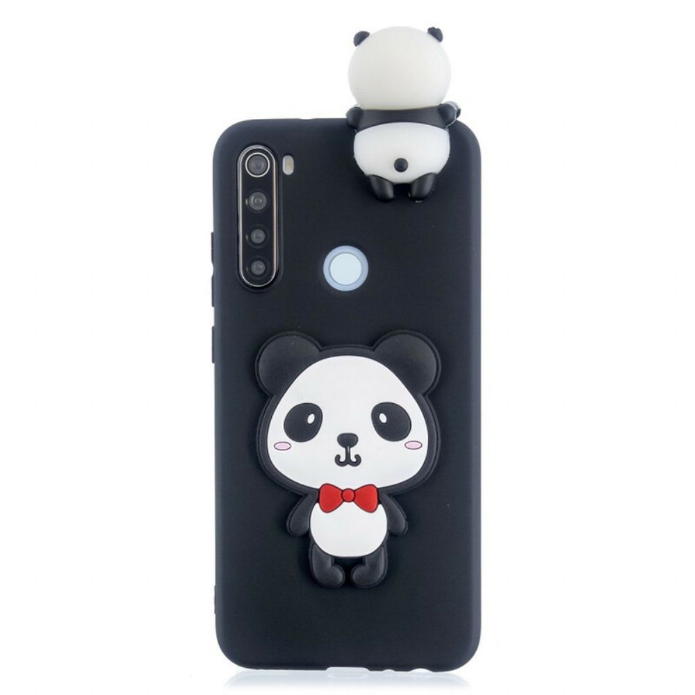 Telefoonhoesje voor Xiaomi Redmi Note 8 3d Mijn Panda