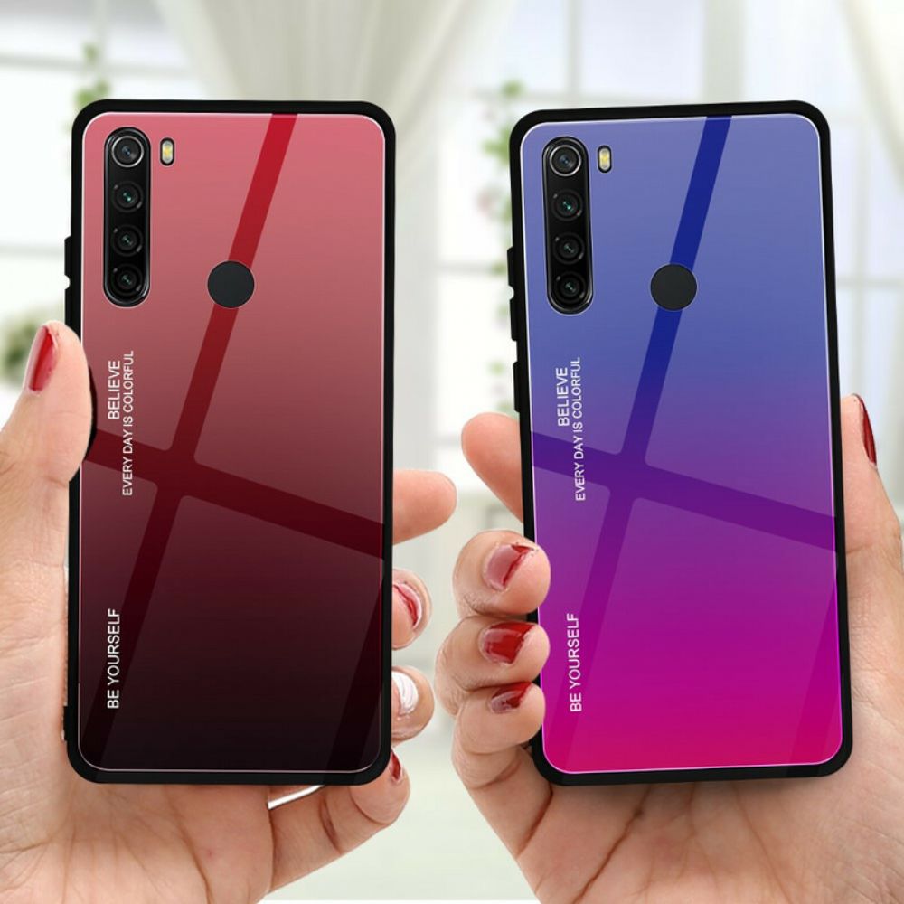 Telefoonhoesje voor Xiaomi Redmi Note 8 Gegalvaniseerde Kleur