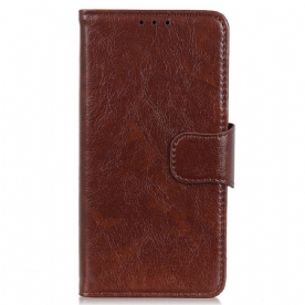 Folio-hoesje voor Moto G73 5G Nappa Splitleer