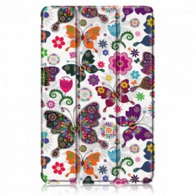 Bescherming Hoesje voor Huawei MatePad New Verbeterde Retro Vlinders En Bloemen