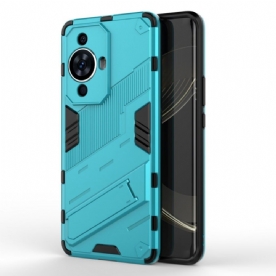 Case Hoesje Huawei Nova 11 Pro Telefoonhoesje Verwijderbare Handsfree Ondersteuning Met Twee Standen