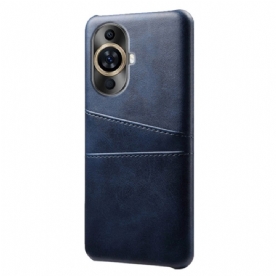 Cover Hoesje Huawei Nova 11 Pro Telefoonhoesje Dubbele Kaarthouder