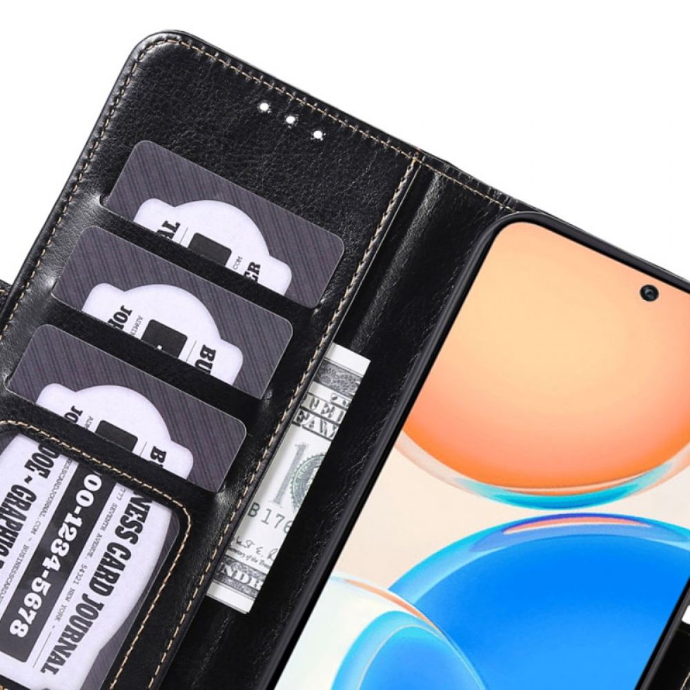 Flip Case Leren Huawei Nova 11 Pro Abeel Kunstleer