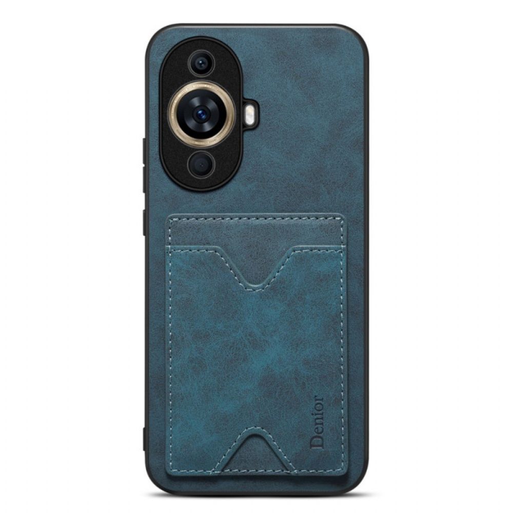 Hoesje Huawei Nova 11 Pro Denior-kaarthouder Bescherming Hoesje