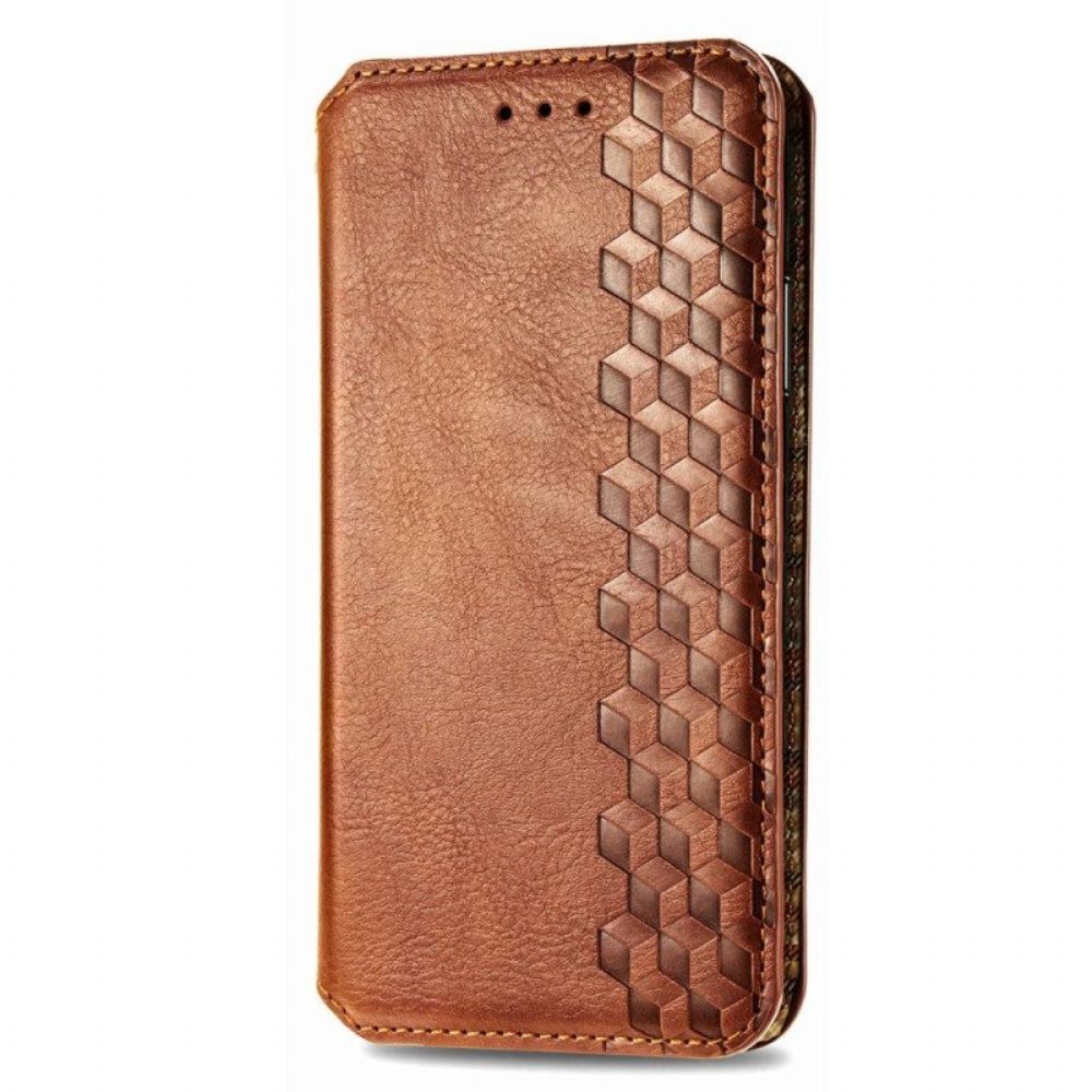 Bescherming Hoesje voor Samsung Galaxy M13 Folio-hoesje Patroon Met Leereffect