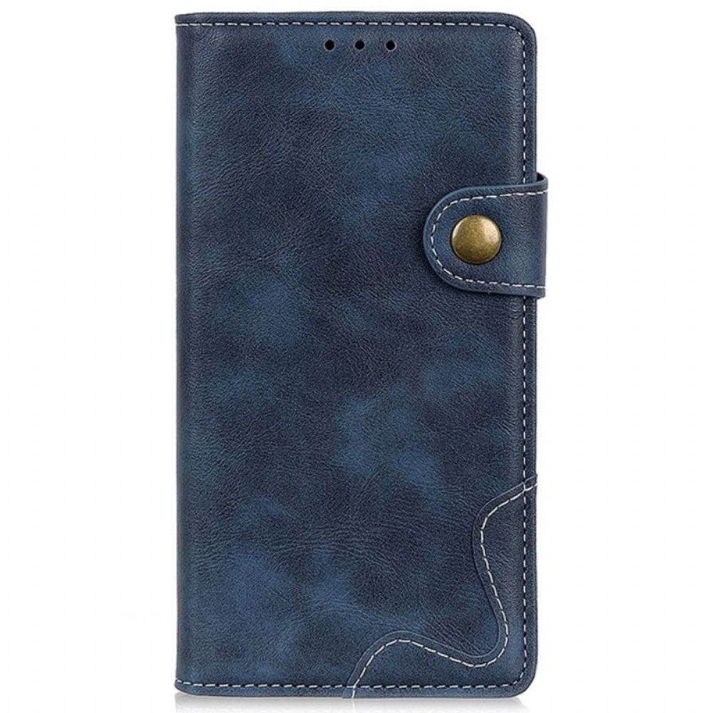 Folio-hoesje voor Samsung Galaxy M13 Artistieke Knop