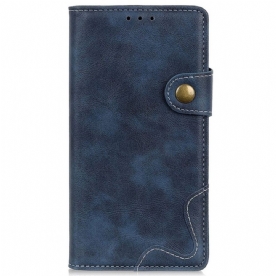 Folio-hoesje voor Samsung Galaxy M13 Artistieke Knop