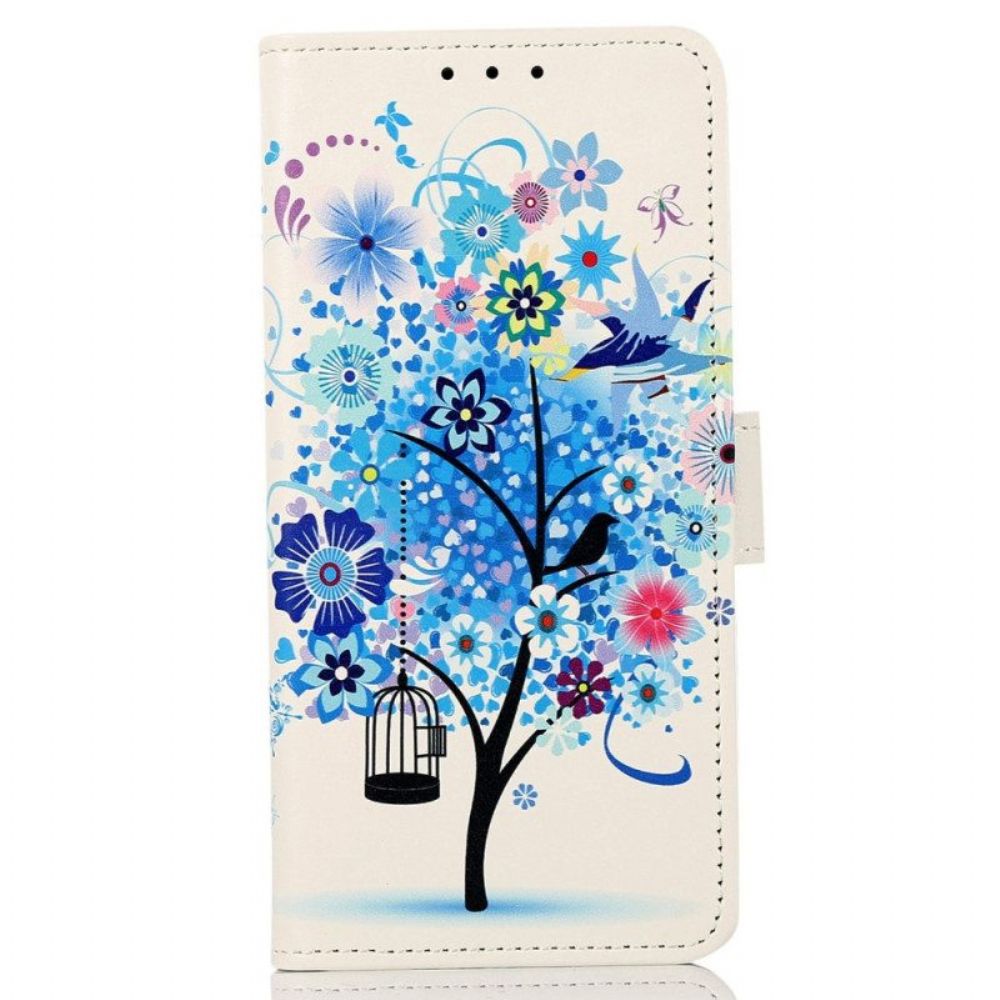 Folio-hoesje voor Samsung Galaxy M13 Bloeiende Boom