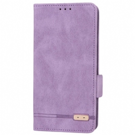 Folio-hoesje voor Samsung Galaxy M13 Subtiele Elegantie