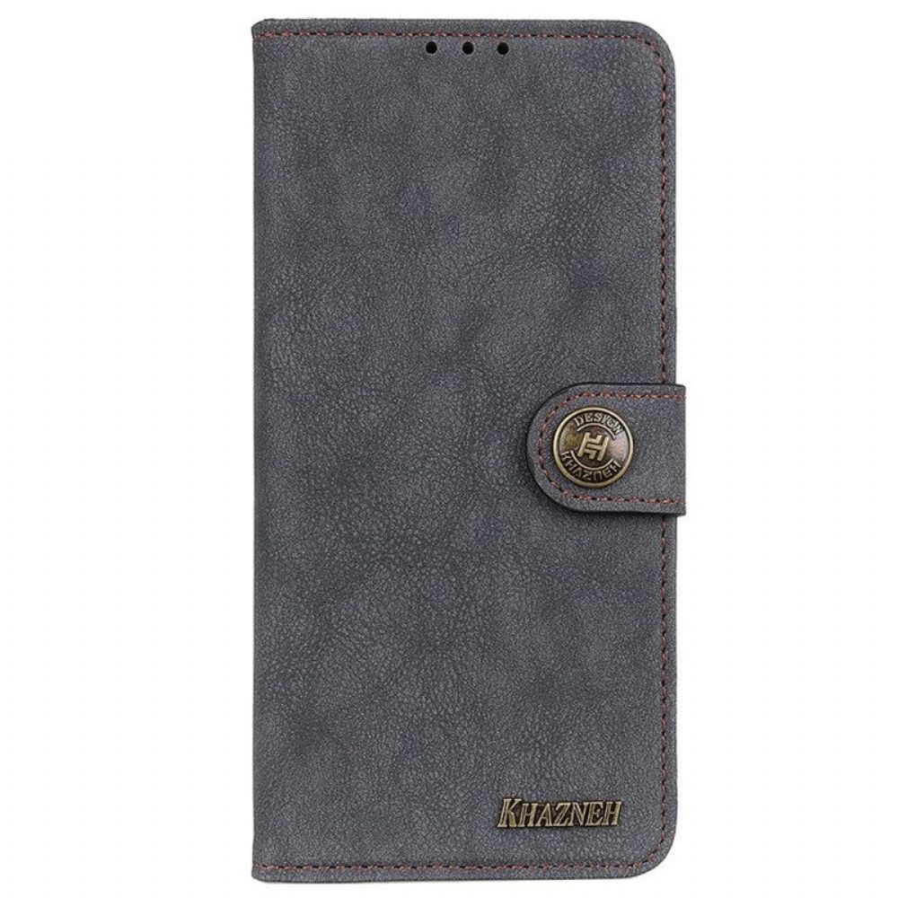 Leren Hoesje voor Samsung Galaxy M13 Khazneh Splitleer