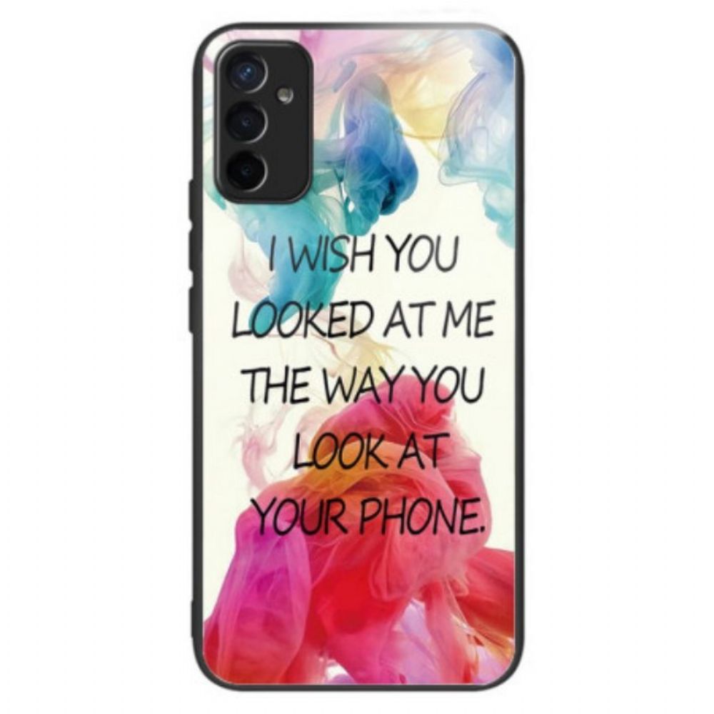 Telefoonhoesje voor Samsung Galaxy M13 Gehard Glas Dat Ik Wens