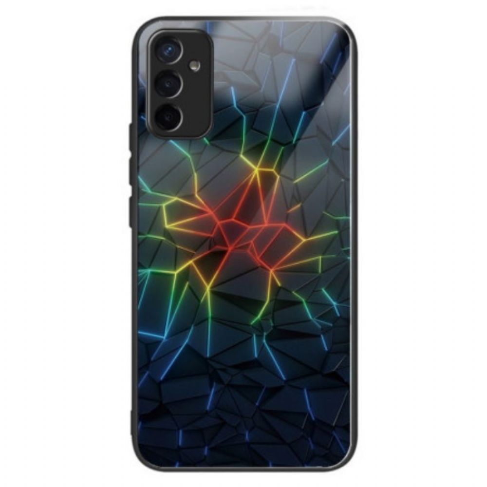 Telefoonhoesje voor Samsung Galaxy M13 Laser Gehard Glas