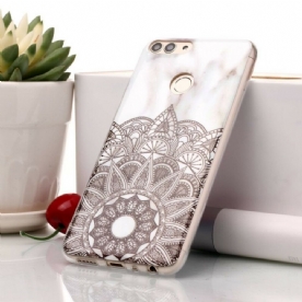 Hoesje voor Huawei P Smart Marmeren Mandala