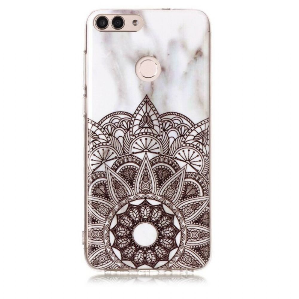 Hoesje voor Huawei P Smart Marmeren Mandala