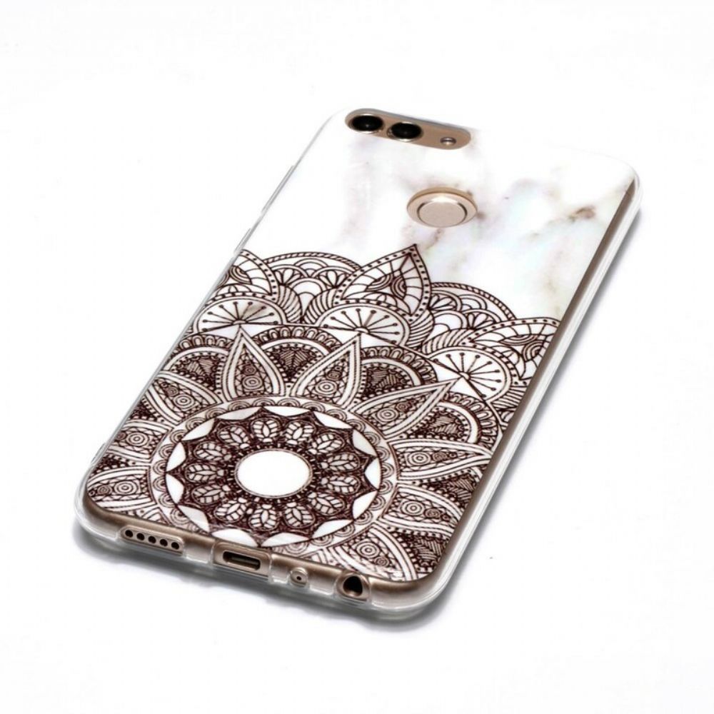 Hoesje voor Huawei P Smart Marmeren Mandala