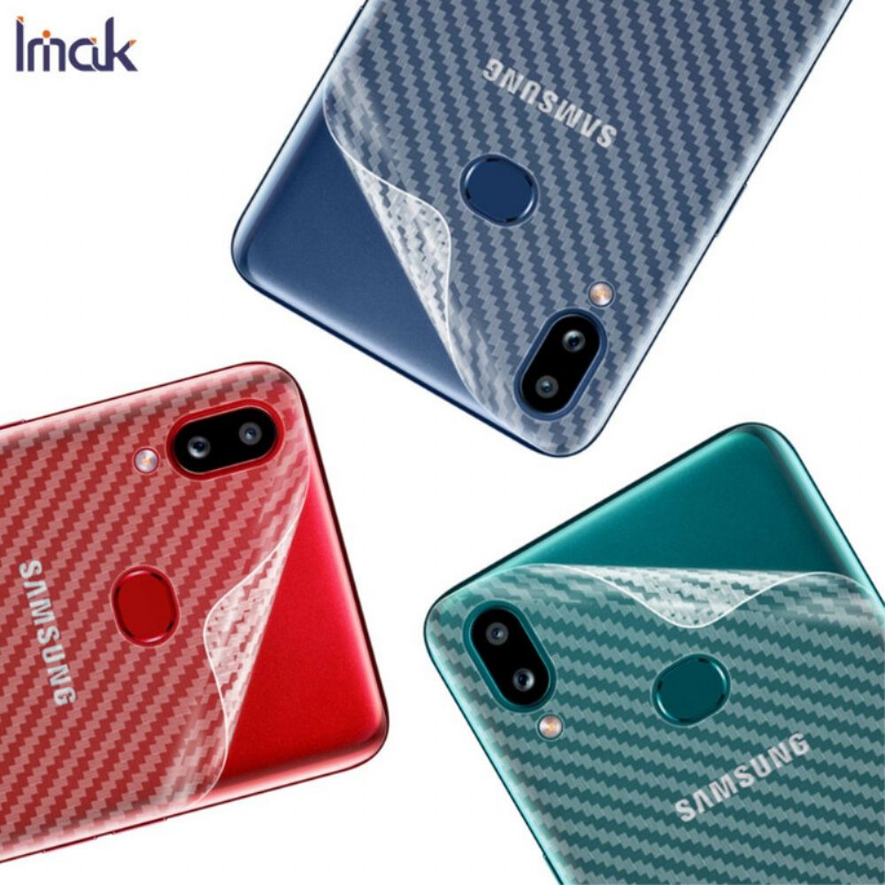 Achterfilm Voor Samsung Galaxy A10S Style Carbon Imak